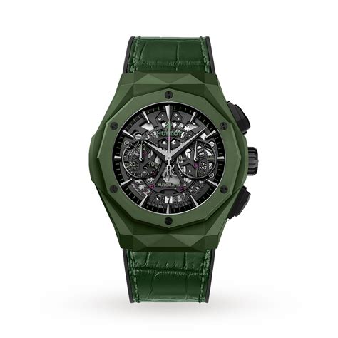 green hublot watch